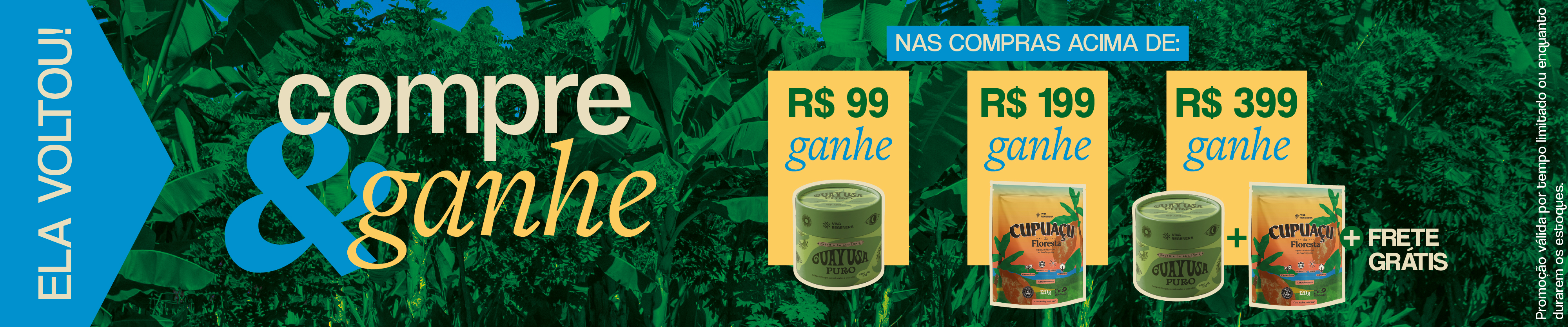 compre e ganhe